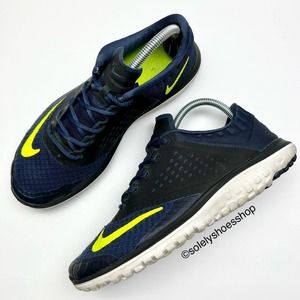 Nike Men's FS Lite Run 2 Running Shoes In Midnight Navy